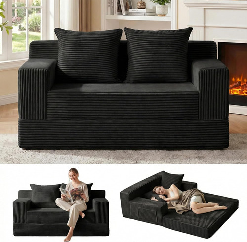 Loveseat boneless convertible - boneless,