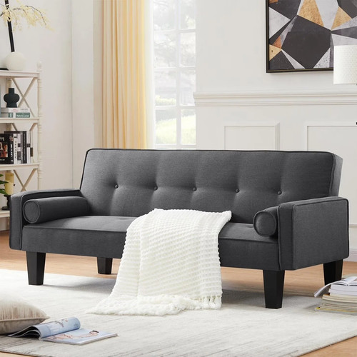 Futon sofa bed upholstered - bed,