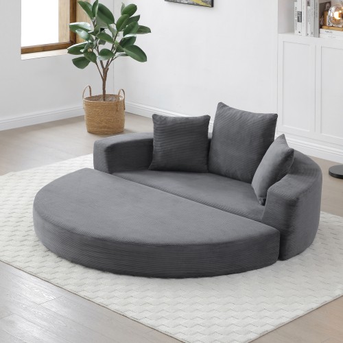 Futon sofa bed gray foldable - futon,